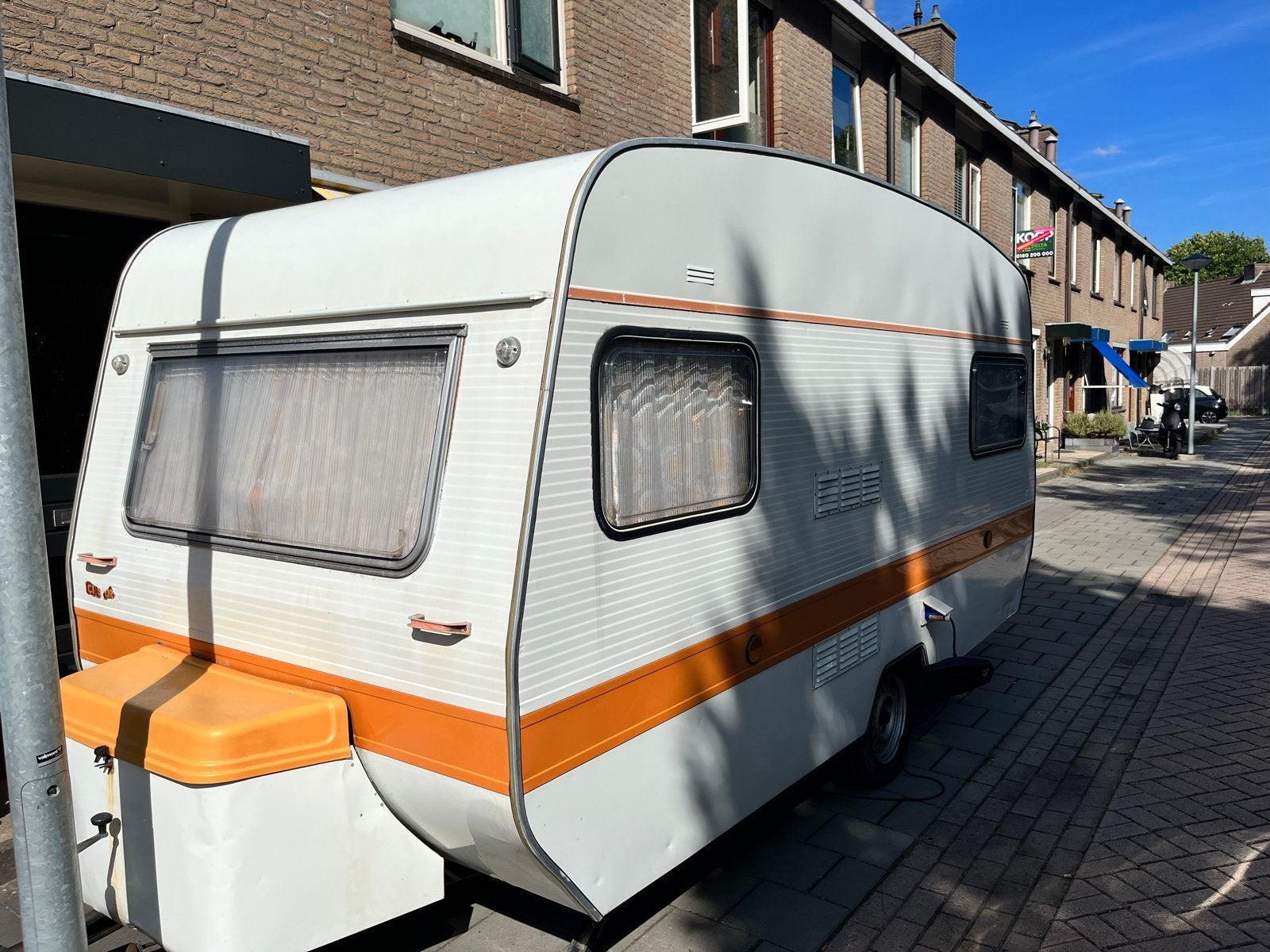 Wilk 435 retro caravan - Opknapper met potentie, Caravans en Kamperen, Tot en met 2, Treinzit, Particulier, 4 tot 5 meter