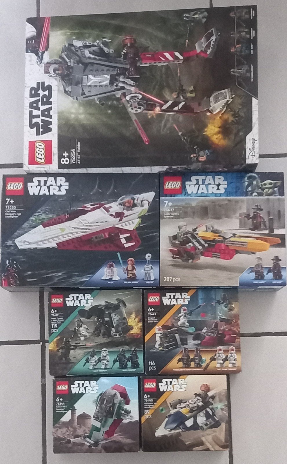 16 Lego setjes. nu ophalen = €20 betalen!, Ophalen, Star Wars, Lego, Zo goed als nieuw
