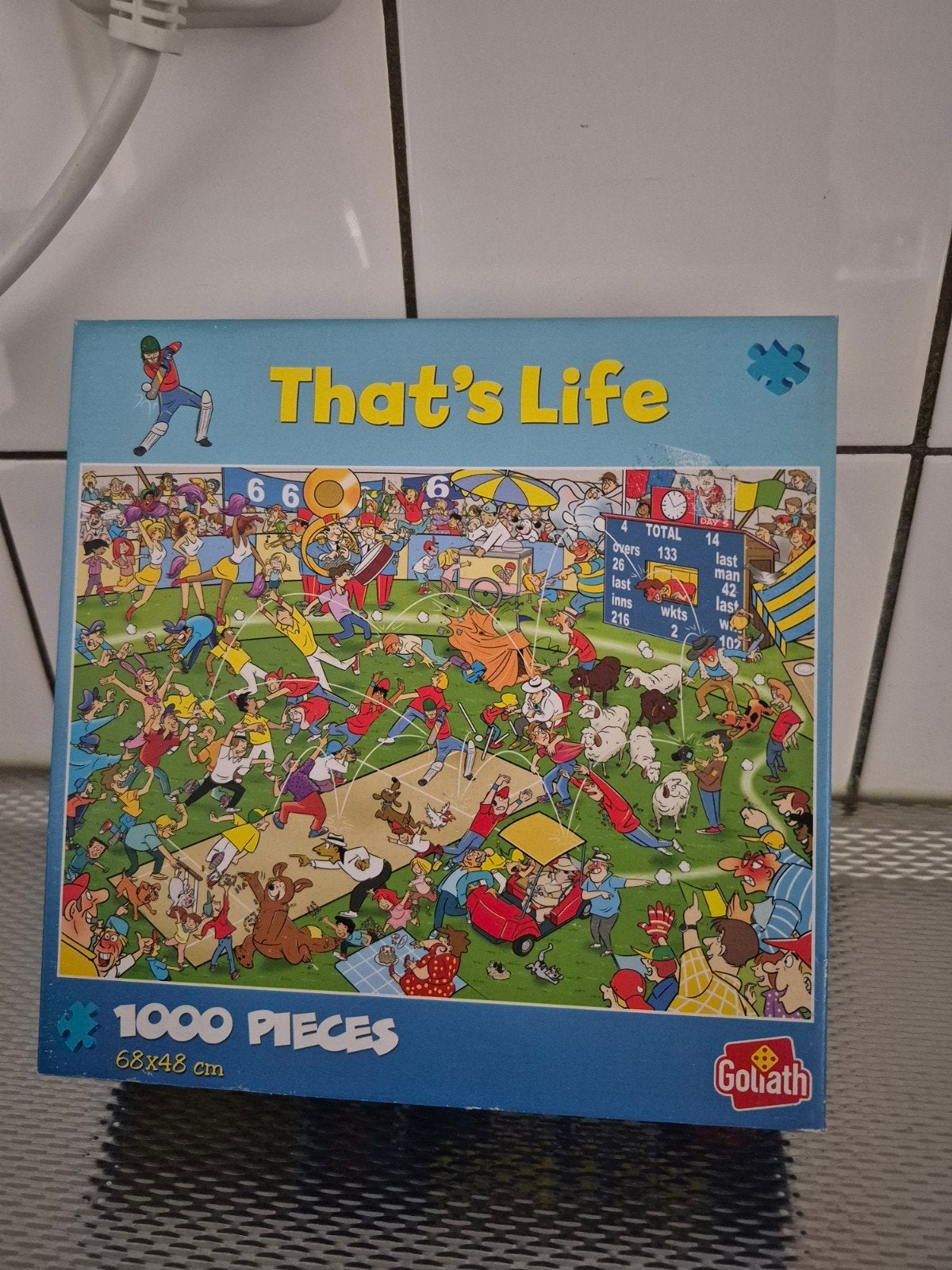 Goliath That's Life Legpuzzel 1000 stukjes, Ophalen of Verzenden, 500 t/m 1500 stukjes, Gebruikt, Legpuzzel
