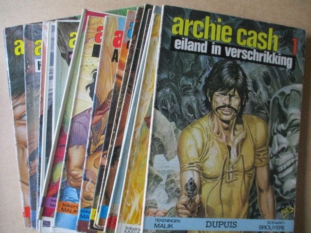 adv11270 archie cash 1 t/m 15, Eén stripboek, Ophalen, Gelezen