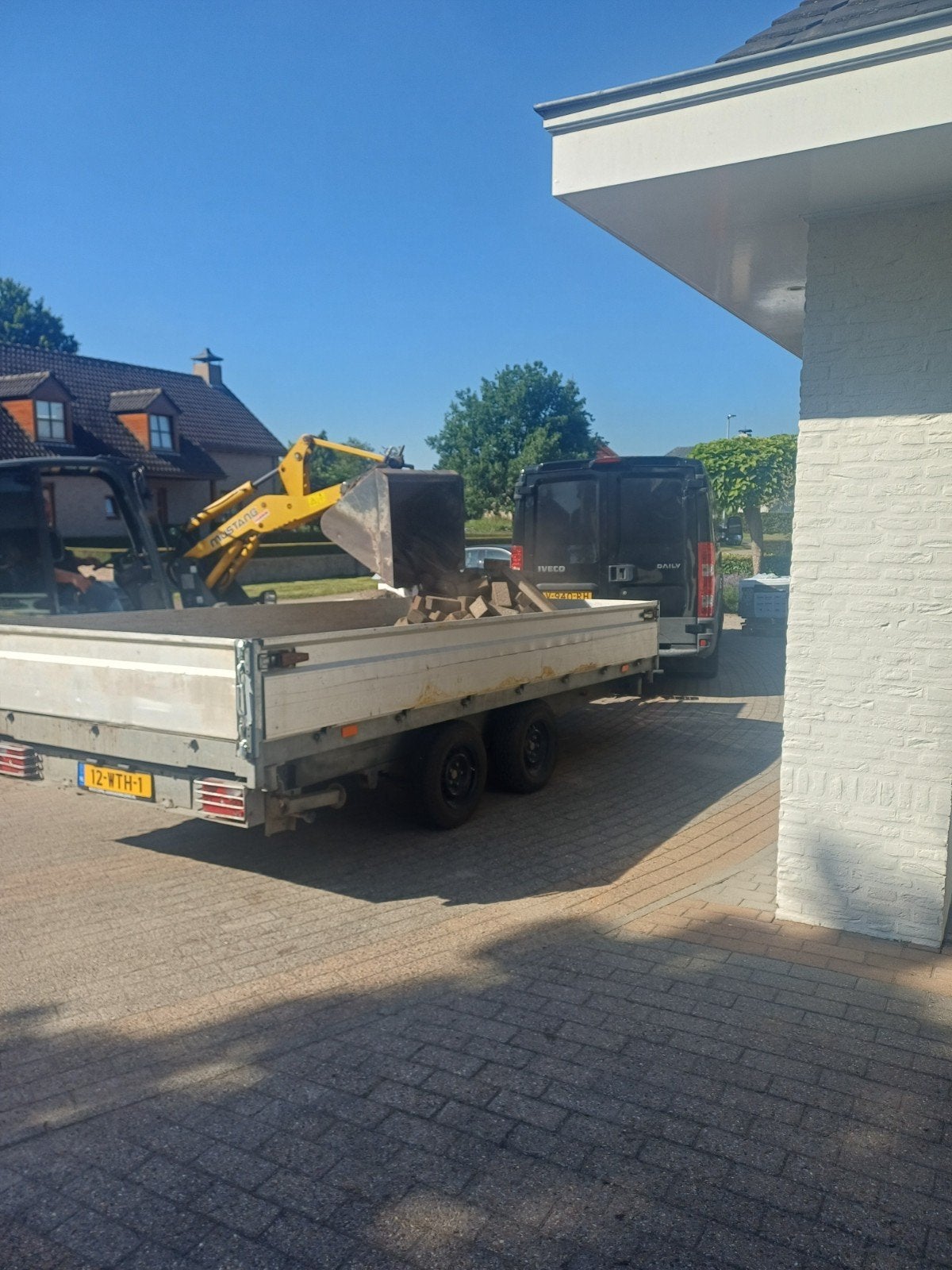 HAPERT KIPPER 3500 kg 4.00x2.00, Auto diversen, Aanhangers en Bagagewagens, Ophalen, Gebruikt