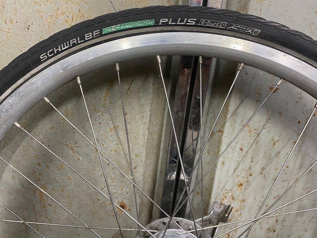 Nexus 8 achterwiel rollerbrake of Hydro velgremmen, Gebruikt, Aluminium, Ophalen, Wiel