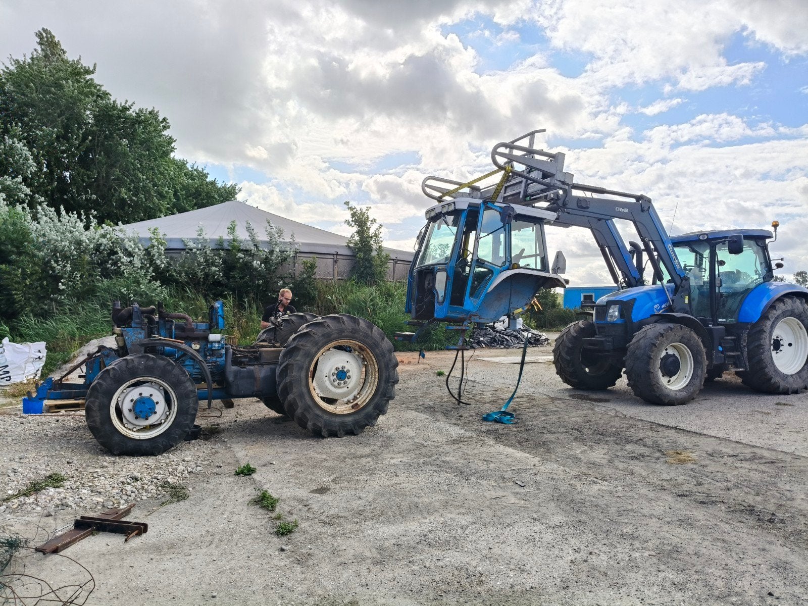 Ford 6610 onderdelen te koop (motor niet beschikbaar), Ophalen of Verzenden
