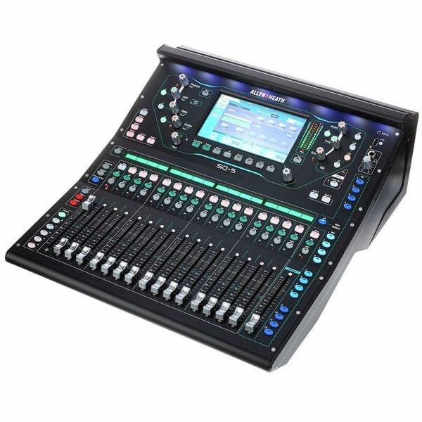 Allen & Heath SQ-5 Digitale Mixer, Muziek en Instrumenten, Mengpanelen, Ophalen, Gebruikt, 20 kanalen of meer, Microfooningang