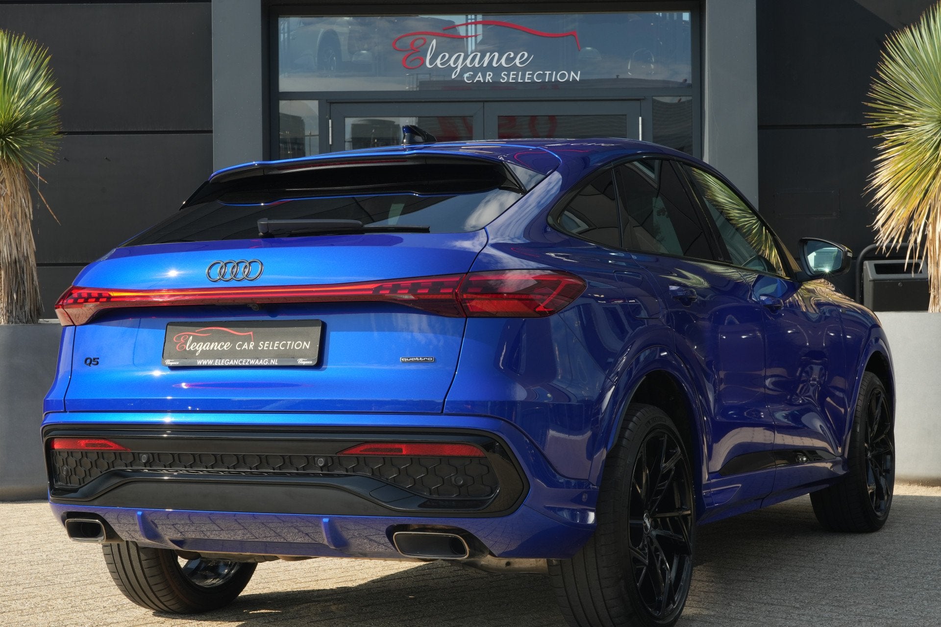 Audi Q5 Sportback 2.0 TFSI e-hybrid quattro S edition Sportb, Auto's, Audi, Automaat, Gebruikt, Zwart, 4 cilinders