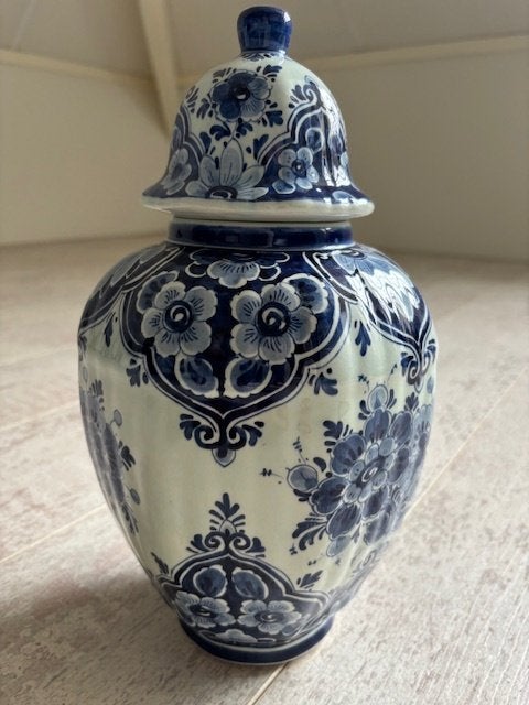 Delftsblauwe Zenith pot/vaas met deksel, Ophalen
