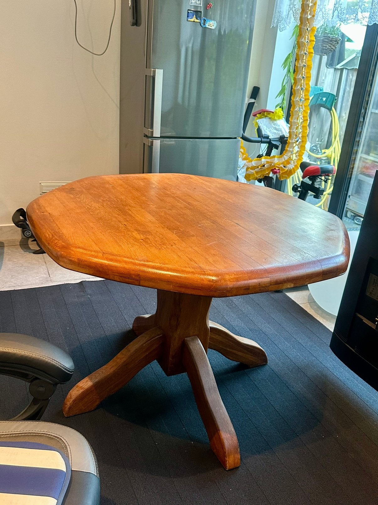 Eettafel, Ophalen, Zo goed als nieuw, Rechthoekig, 50 tot 100 cm
