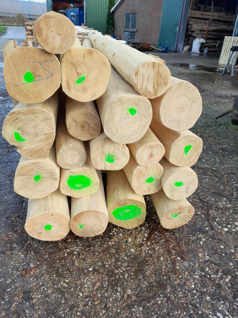 Spintvrij geschuurde robinia, Schommelpaal schaduwdoekpalen, Ophalen, Nieuw, 250 cm of meer, Palen