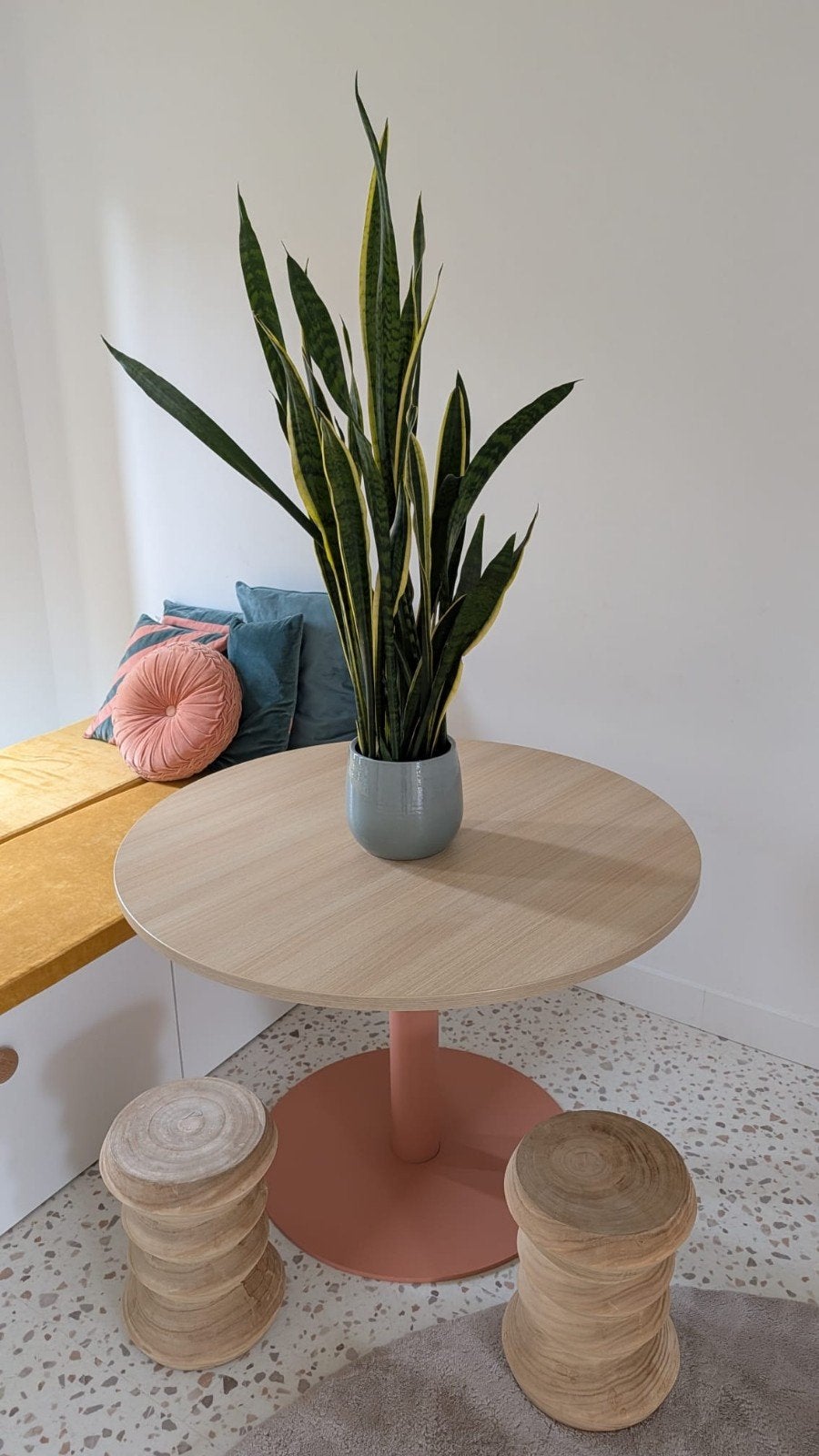 Prachtige ronde tafel, Ophalen, Zo goed als nieuw