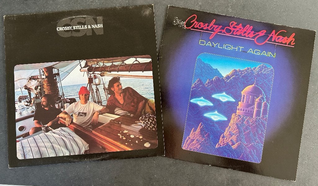 CROSBY STILLS & NASH - CSN & Daylight again ( 2 LPs ), Cd's en Dvd's, LP, Ophalen of Verzenden, Zo goed als nieuw, Classic Rock