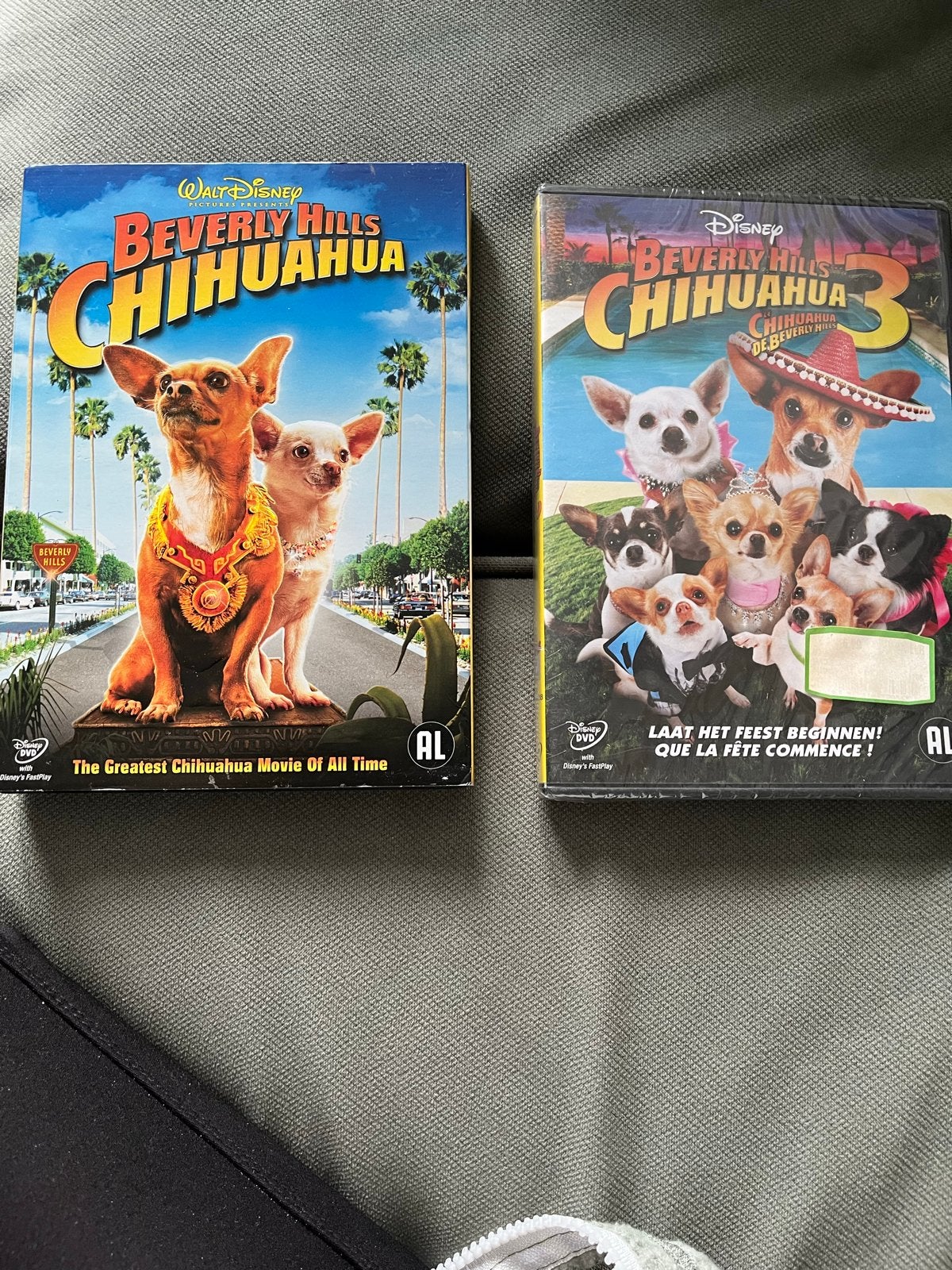 Beverly Hills Chihuahua 1 & 3 DVD - Disney, Cd's en Dvd's, Alle leeftijden, Ophalen of Verzenden, Gebruikt, Overige genres