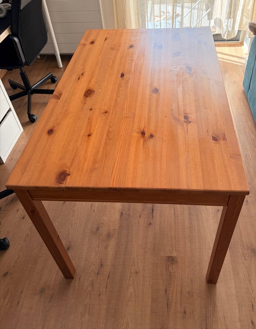 IKEA Jokkmokk eettafel 74x118 cm, Huis en Inrichting, Ophalen, Gebruikt, 100 tot 150 cm, 50 tot 100 cm