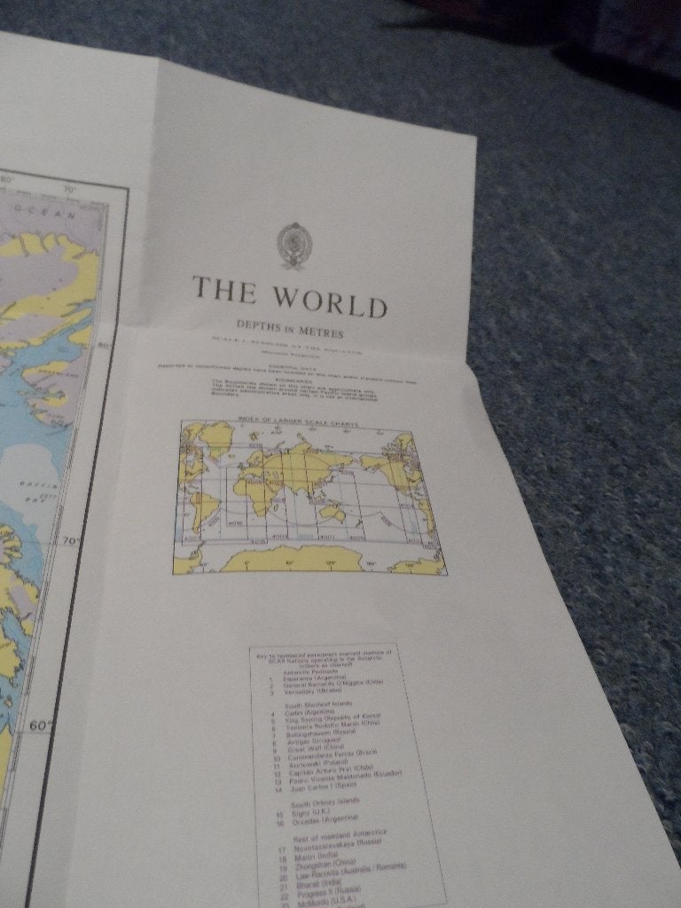 zeekaarten van british admiralty te koop,reis,zeilen., Ophalen of Verzenden, Zo goed als nieuw
