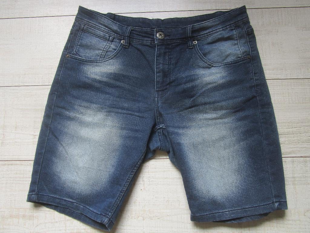 Korte broek SU STRAIGHT UP mt 52  donkerblauw, SU STRAIGHT UP., Nieuw, W32 (confectie 46) of kleiner, Verzenden