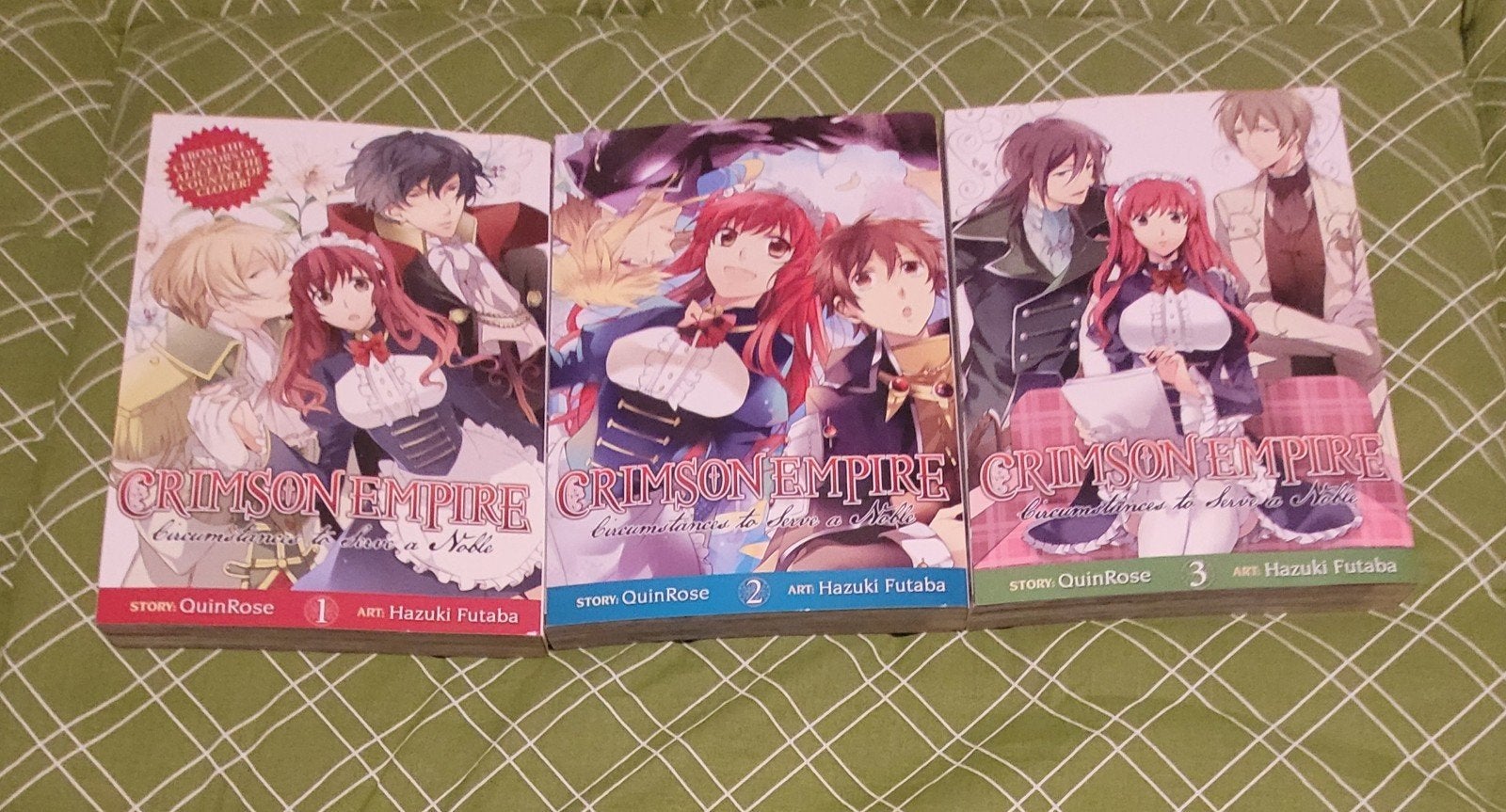 Manga's Crimson Empire vol. 1 tm 3, Boeken, Ophalen of Verzenden, Japan (Manga), Meerdere comics, Qunirose