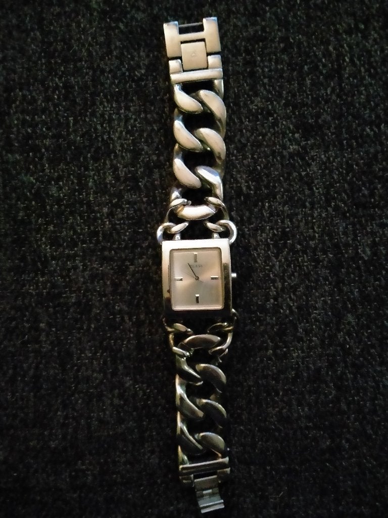 Guess dames design horloge, Staal, Staal, Guess, Polshorloge