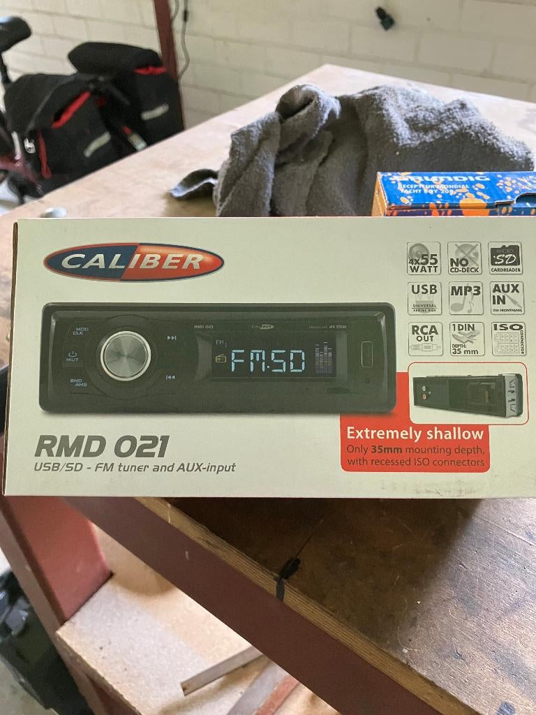 caliber autoradio, Auto diversen, Ophalen of Verzenden, Nieuw