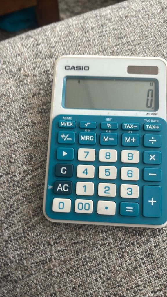 Rekenmachine, Diversen, Rekenmachines, Ophalen of Verzenden, Zo goed als nieuw