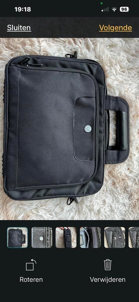 Nieuwe HP Laptop Rugzak - Ideaal voor werk en studie, Gevoerd laptopvak, Grijs, Ophalen of Verzenden, Rugzak