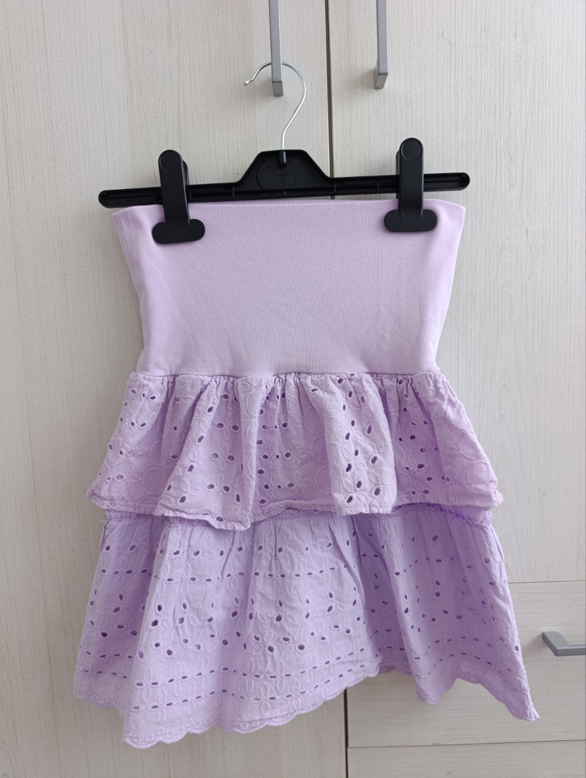 Kort paars zomerrokje voor meisjes van 12-13 jaar., Ophalen, Gebruikt, Meisje, Zara