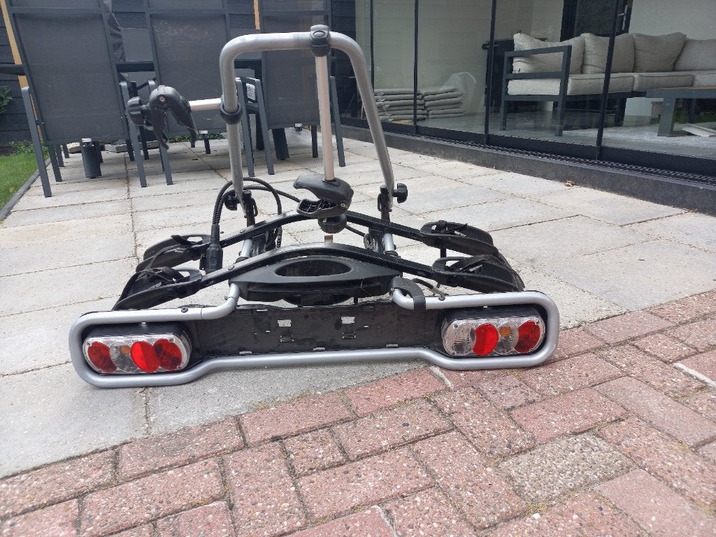 Fietsendrager voor afneembare trekhaak, Ophalen, 2 fietsen, Zo goed als nieuw, Trekhaakdrager