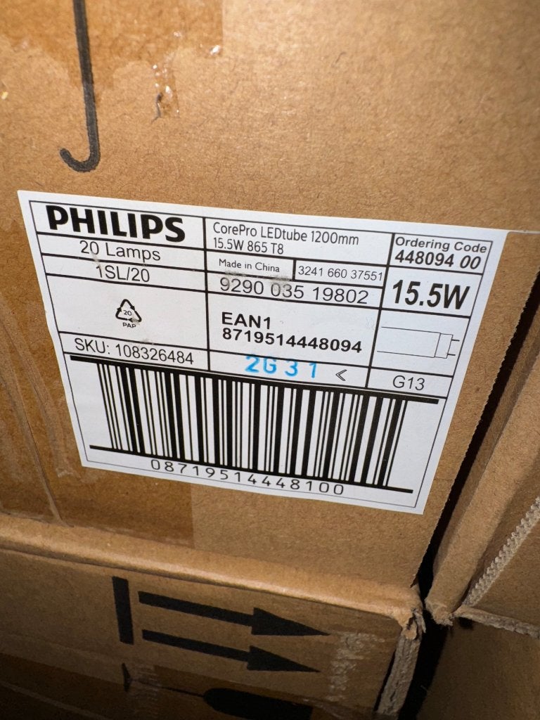 LED TL Philips, Ophalen, Zo goed als nieuw, Minder dan 50 watt