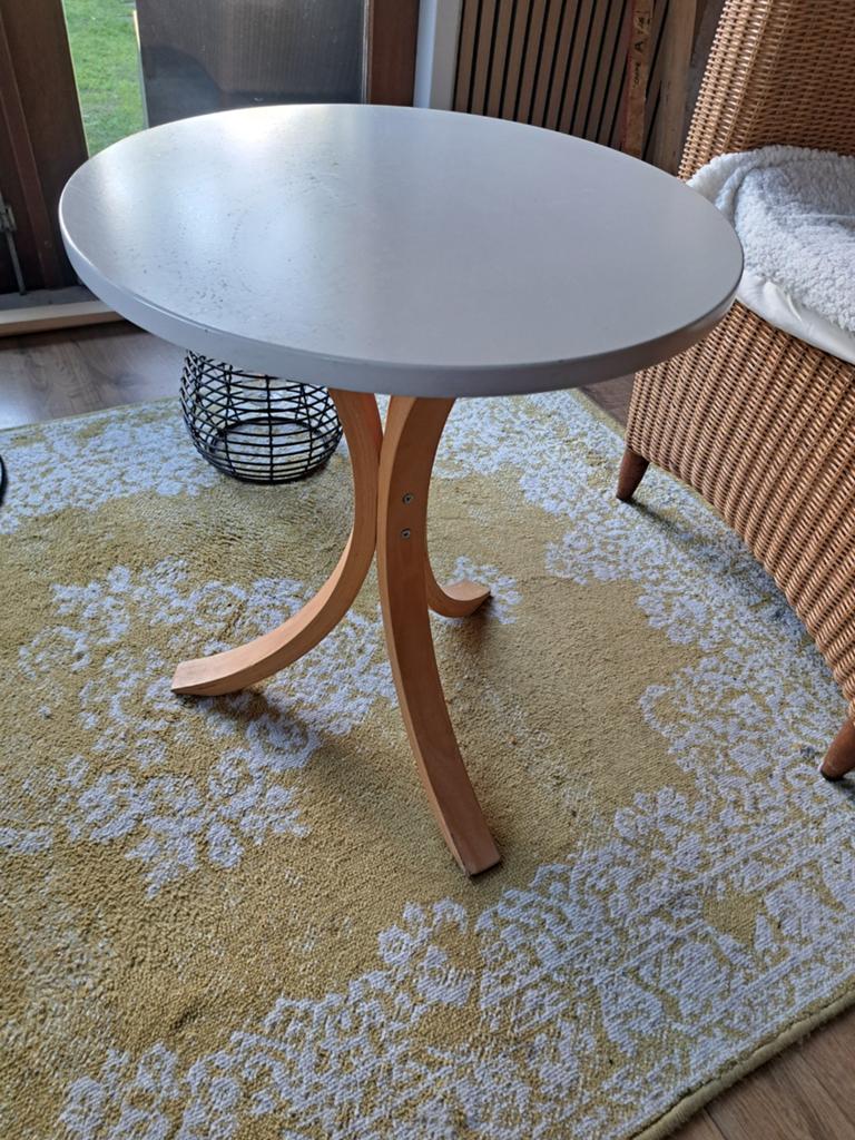 Ikea bijzettafeltje, 45 tot 60 cm, Minder dan 55 cm, Rond, Ophalen of Verzenden
