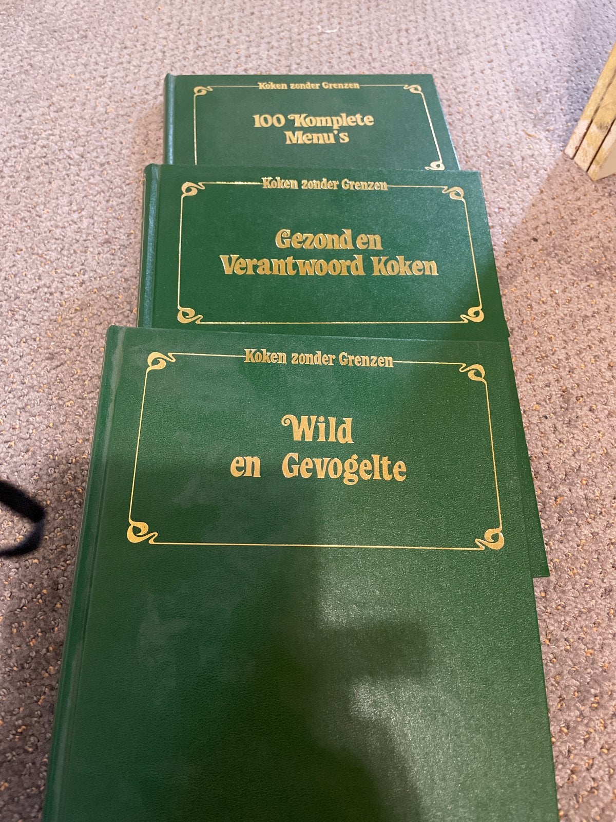 Koken zonder Grenzen - 3 kookboeken (Wild, Gezond, Menu's), Voorgerechten en Soepen, Ophalen of Verzenden, Zo goed als nieuw, Gezond koken