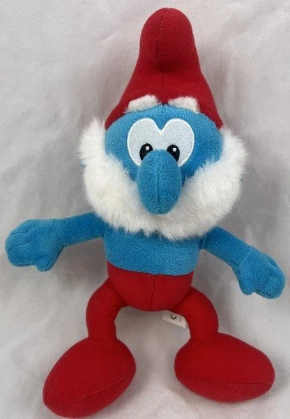 Peyo De Smurfen Grote Smurf pluche knuffel, Verzamelen, Coolsingel 104, 3011 AG Rotterdam, Netherlands, Grote Smurf, Verzenden