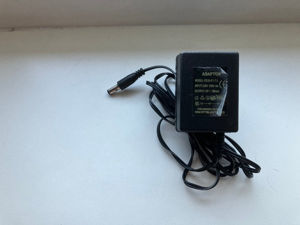 adapter yd35-01-7.5 6v 300ma, Ophalen of Verzenden, Refurbished