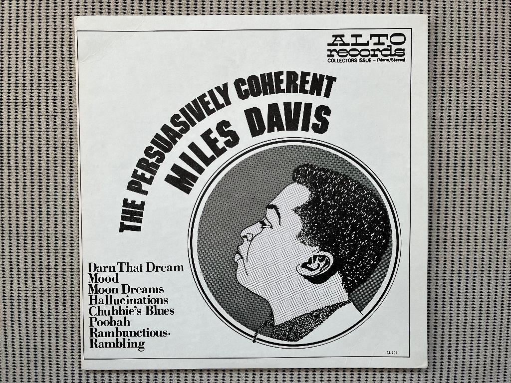Miles Davis – The Persuasively Coherent, Ophalen of Verzenden, Zo goed als nieuw, 12 inch, Jazz