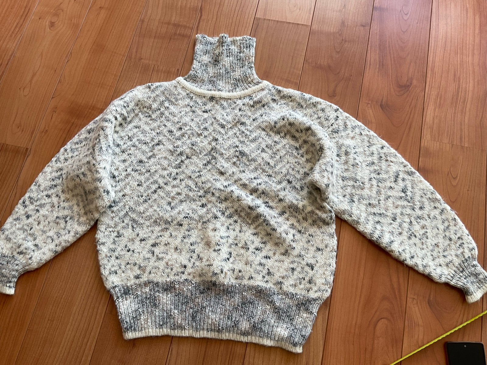 Warme dames wollen trui met col, maat L, Kleding | Dames, Truien en Vesten, Ophalen of Verzenden, Zo goed als nieuw, Maat 42/44 (L)