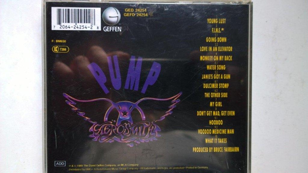 Aerosmith - Pump, Ophalen of Verzenden, Zo goed als nieuw