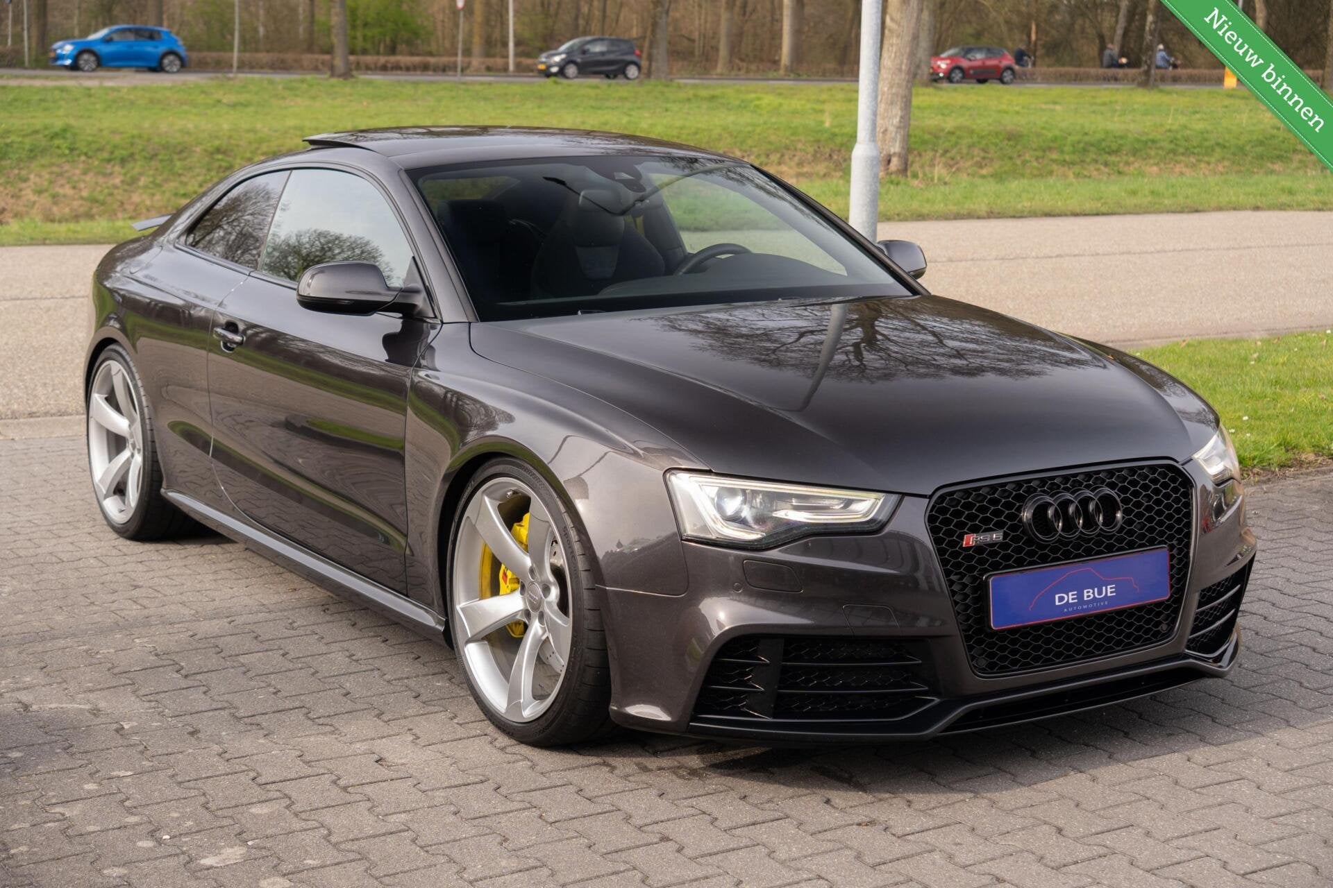 Audi RS 5 4.2 V8 FSI RS5 Quattro|B&O|Audi Exclusive|DAB|Pano, Auto's, Automaat, Gebruikt, 4 stoelen, RS5