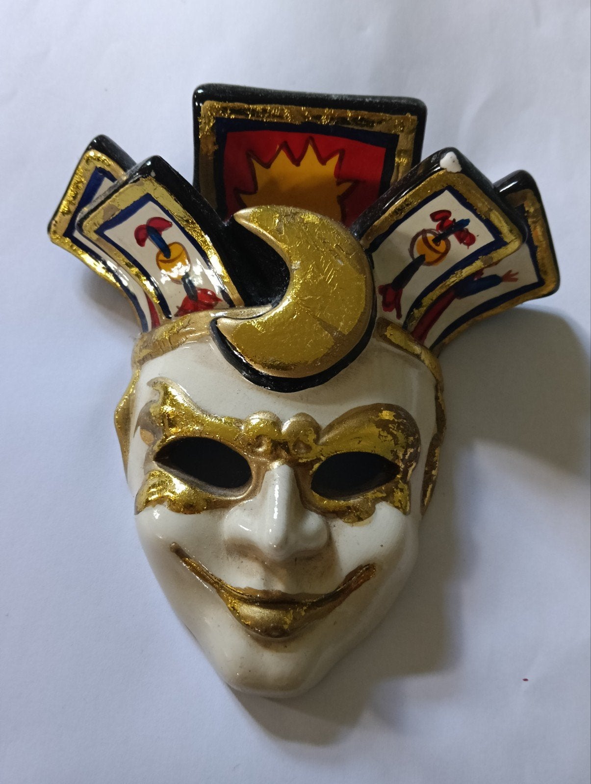 Venetiaans masker - Decoratief, Ophalen of Verzenden, Gebruikt