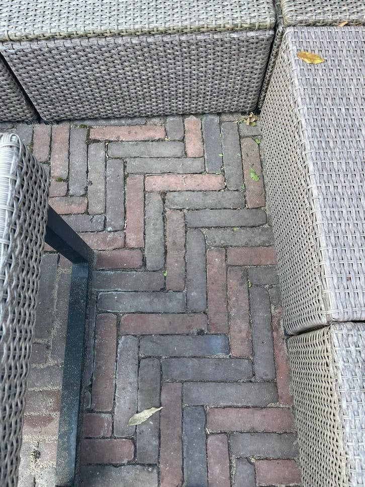 Gebakken Waaltjes Partij stenen, ongeveer 5 jaar oid, Tuin en Terras, Ophalen, Zo goed als nieuw, Beton, Klinkers