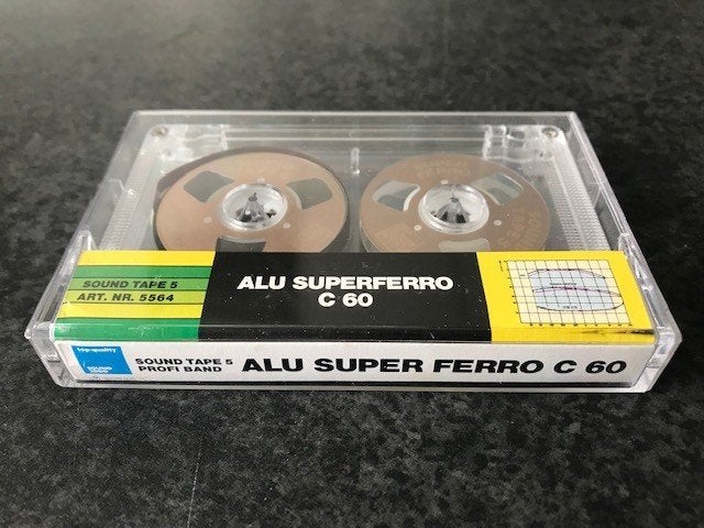 SoundTape 5  ALU SuperFerro C60 cassettebandje, Verzenden, Overige genres, 1 bandje, Zo goed als nieuw