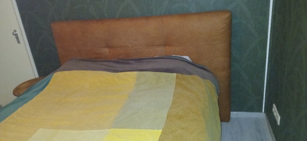 Pullman Boxspring, Meerkleurig, 210 cm, Tweepersoons, Zo goed als nieuw