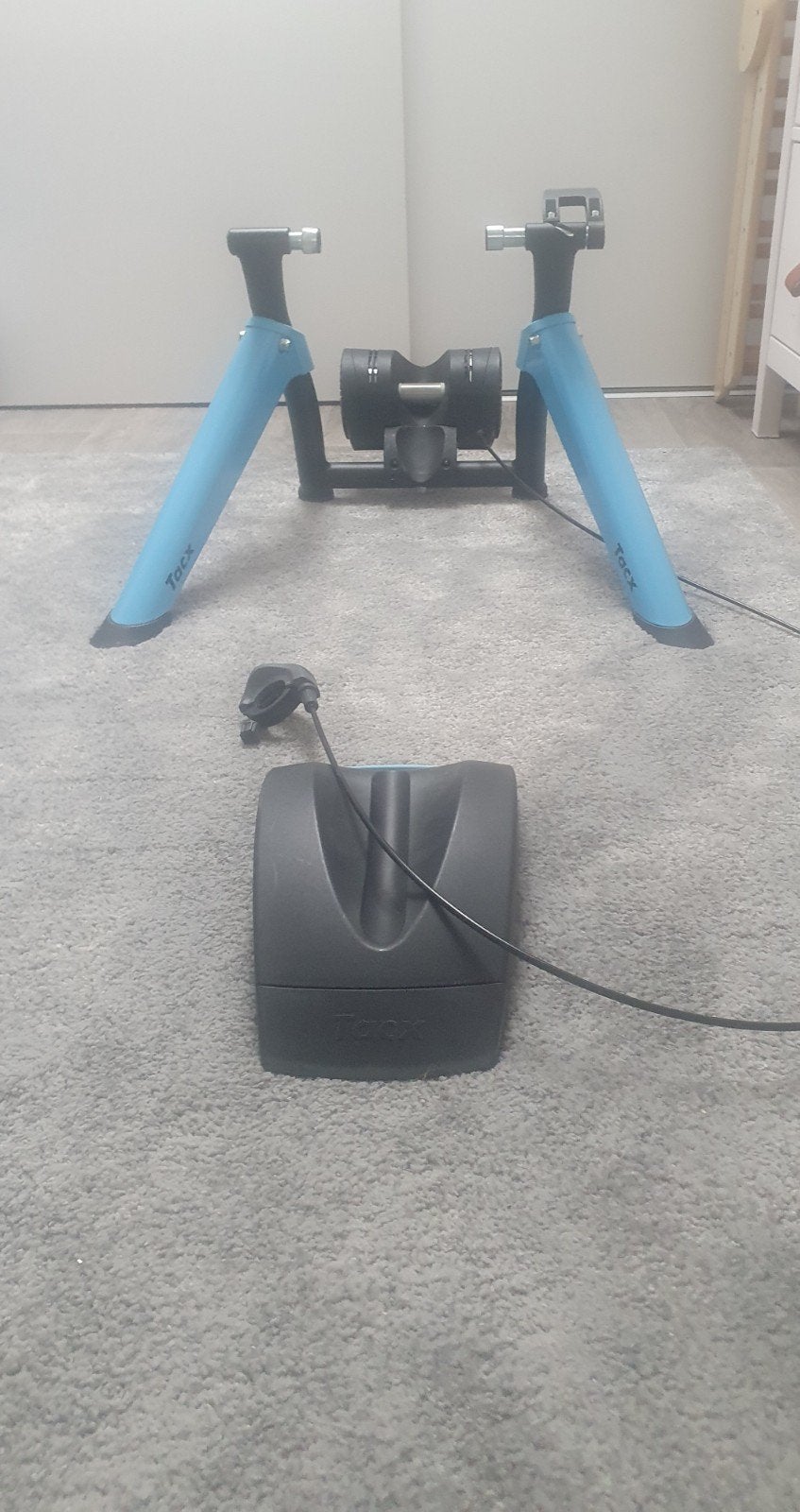 Krachtige Tacx Boost indoor trainer + snelheidssensor, Ophalen of Verzenden, Zo goed als nieuw, Overige typen