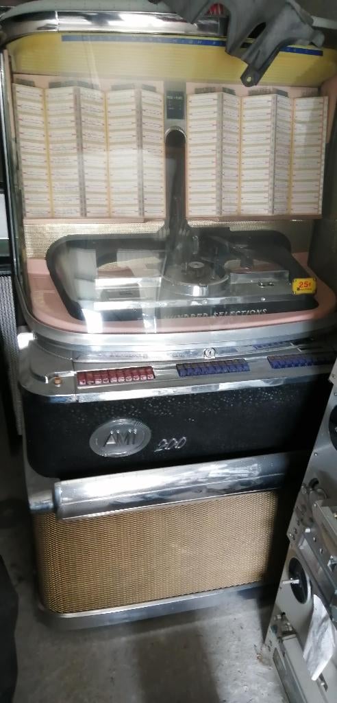 AMI H 200 Select, Verzamelen, Automaten | Jukeboxen, Ophalen, Gebruikt, 1950 tot 1960, Overige merken