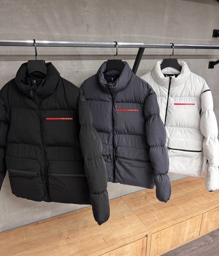 Prada winterjassen, Kleding | Heren, Ophalen, Nieuw, Overige maten, Zwart