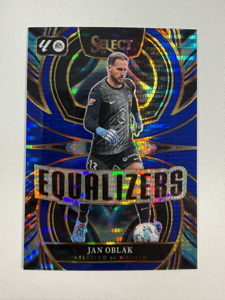 23 Jan Oblak Blue Pulsar Equalizers Select La Liga 2025-26, Ophalen of Verzenden, Nieuw, Buitenlandse clubs, Poster, Plaatje of Sticker