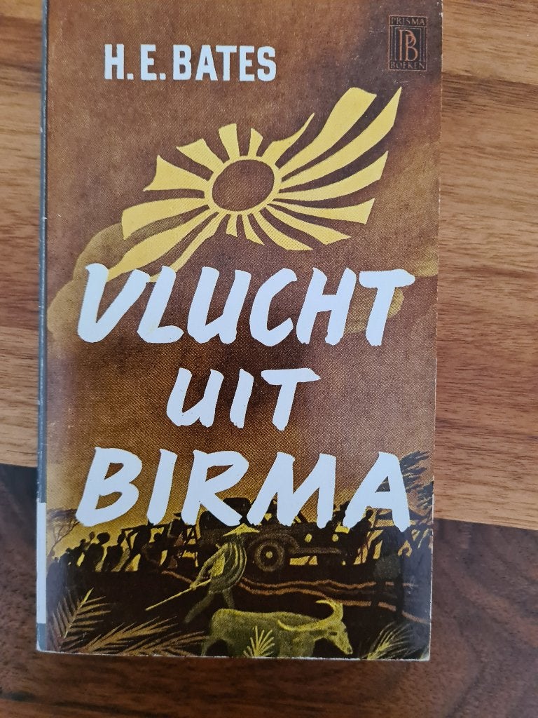 Vlucht uit birma., Boeken, Ophalen of Verzenden, Gelezen, H.e. Bates.