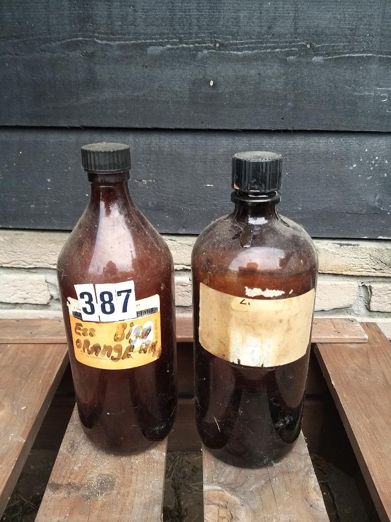 apothekers fles, Antiek en Kunst, Curiosa en Brocante, Ophalen of Verzenden