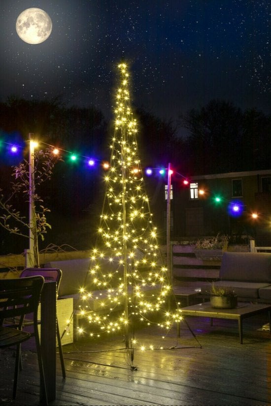 Kerstverlichting bomen voor buiten, Diversen, Ophalen of Verzenden, Zo goed als nieuw