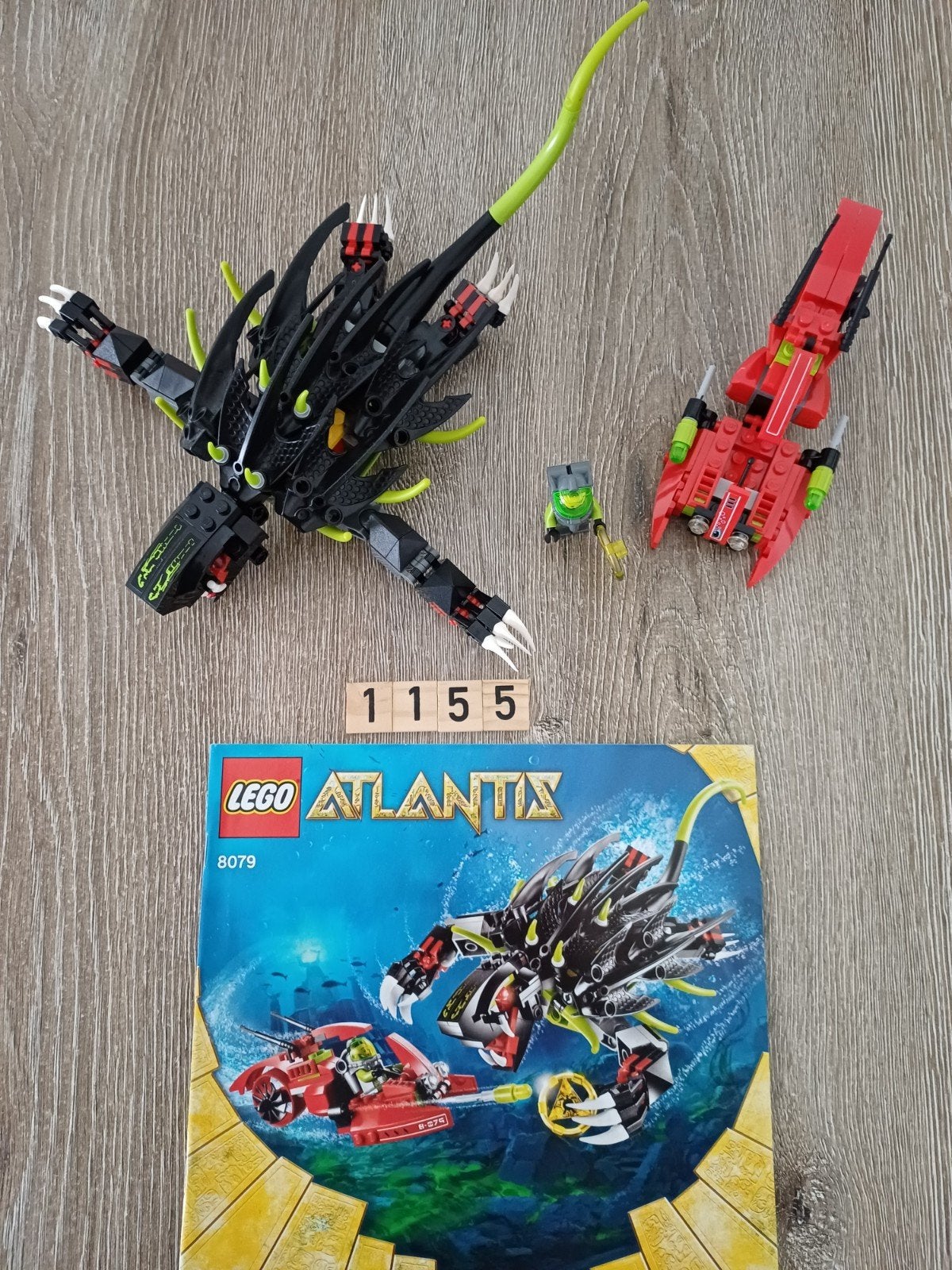 Lego Atlantis Shadow Snapper 8079, Ophalen of Verzenden, Gebruikt