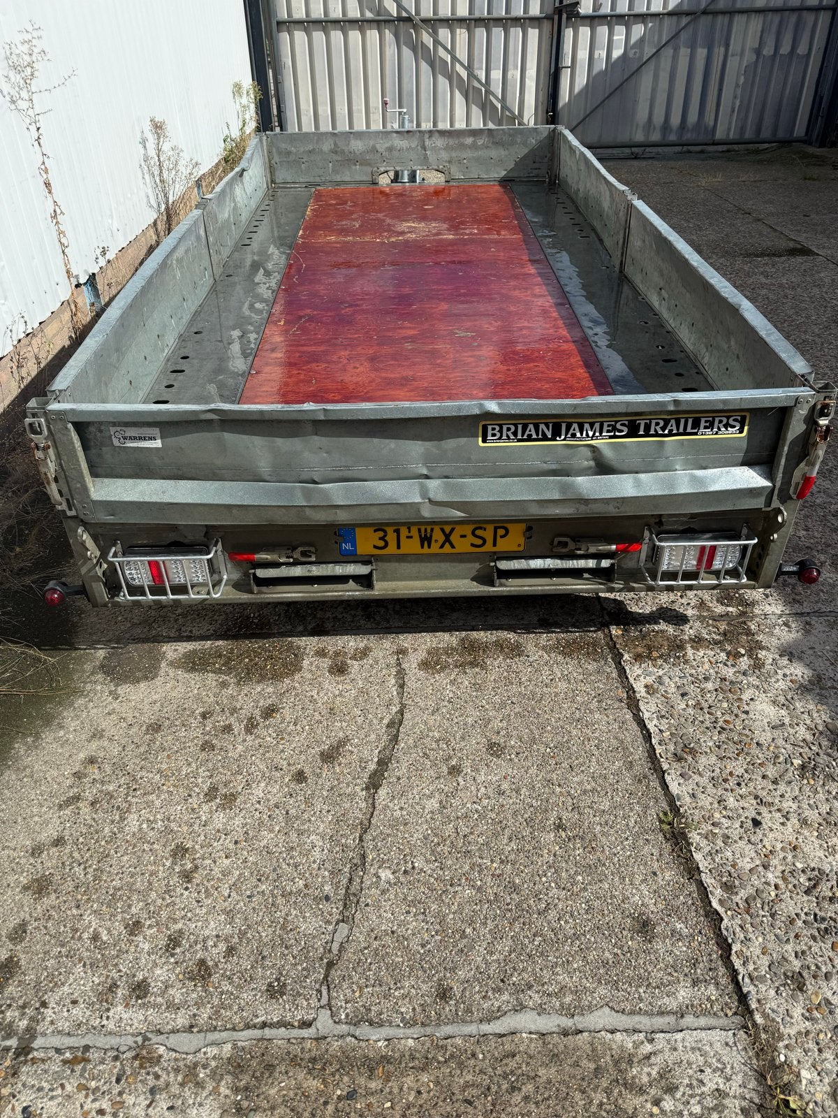 Brian James Trailers Cargo Aanhanger met Oprijplanken, Ophalen, Gebruikt