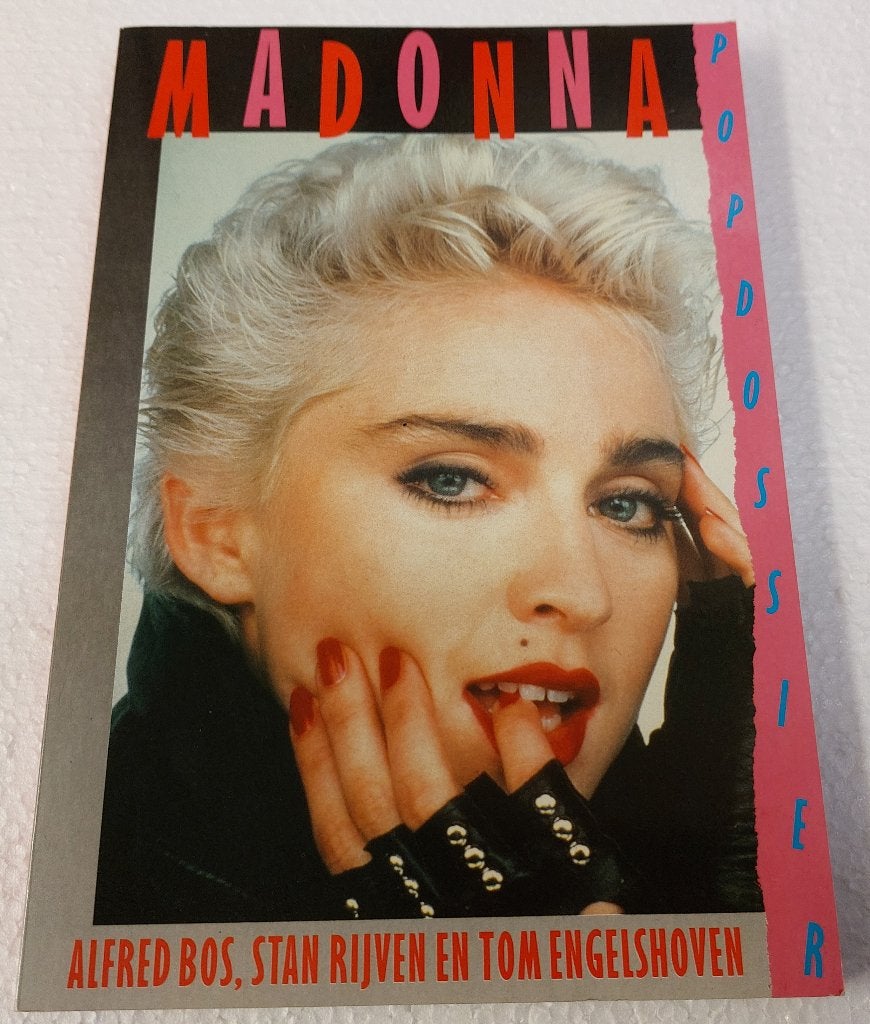 Madonna BOEK Popdossier 1987 Origineel, Verzamelen, Gebruikt, Verzenden, Loeb, NvT
