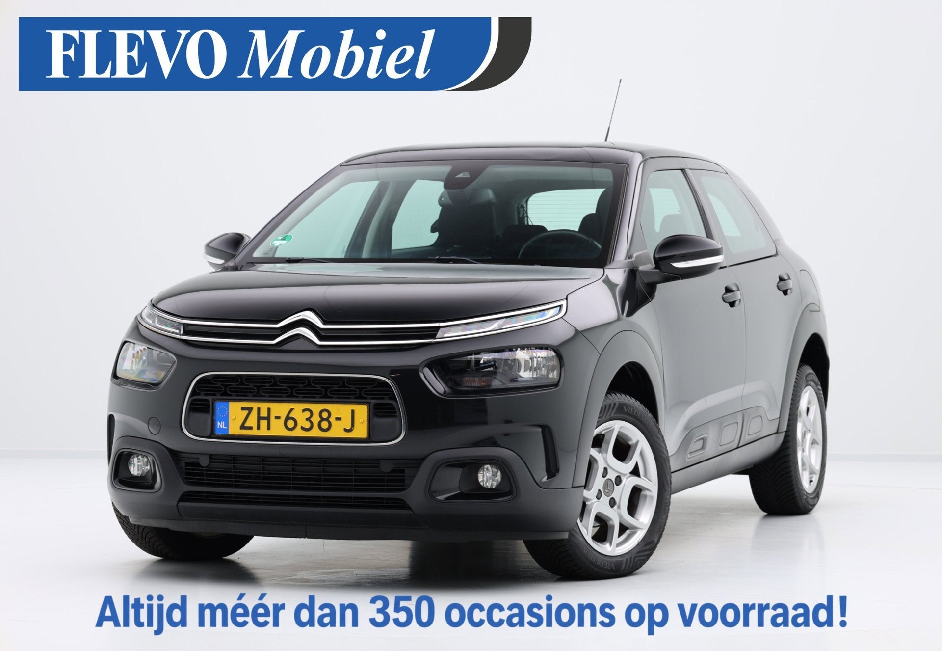 Citroen C4 Cactus 1.5 BlueHDi Business Navi|Clima|LMV|DAB, Auto's, Voorwielaandrijving, Gebruikt, Zwart, Bedrijf