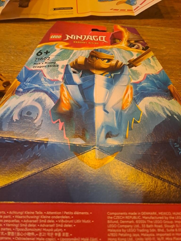 Lego Ninjago Nya's Rising Dragon Strike 71802, Ophalen, Zo goed als nieuw